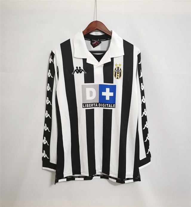 AAA Quality Juventus 99/00 Home Long Soccer Jersey